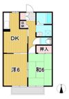 ベルドミールBの間取り画像