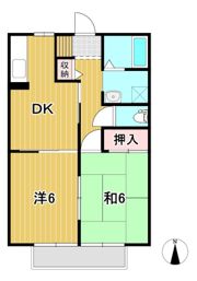 ベルドミールBの間取り画像