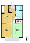 ベルドミールBの間取り画像