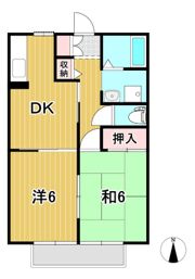 ベルドミールBの間取り画像