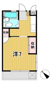 ベルフラワーの間取り画像