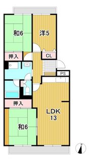 ベレガンス日立の間取り画像