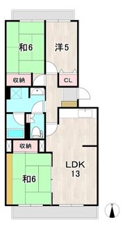 ベレガンス日立の間取り画像