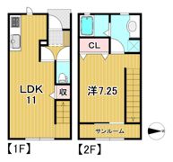 ポートスクエアの間取り画像