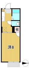 ポートピアIIの間取り画像