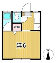 エールハイツの間取り画像