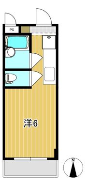 エジリスカイコートの間取り画像