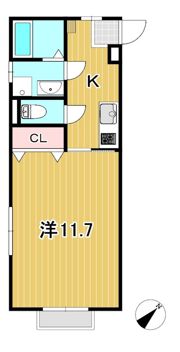 ムーンライズハイツの間取り画像