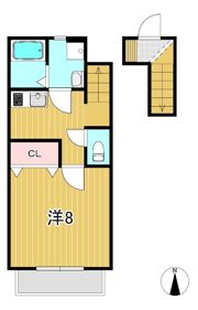 メールシャンIの間取り画像