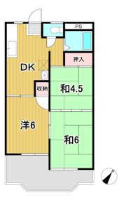 エムエスビルの間取り画像