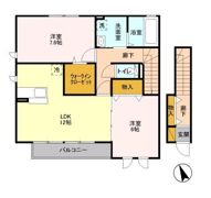カーサ ビスタBの間取り画像