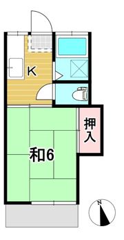 メゾンエチュードAの間取り画像