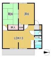 クイーンメアリー鷹の間取り画像