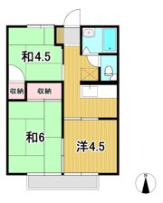 メゾン成和の間取り画像