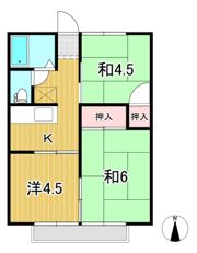 メゾン成和の間取り画像