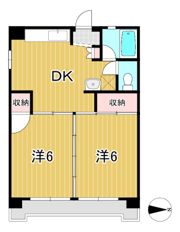 グリーン大みかの間取り画像