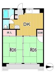 グリーン大みかの間取り画像