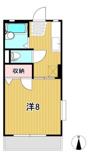 ラフォーレなぎさの間取り画像