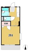 ラフォーレなぎさの間取り画像