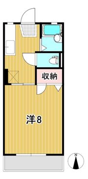 ラフォーレなぎさの間取り画像