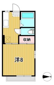 クレールハウスの間取り画像