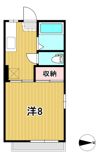 クレールハウスの間取り画像