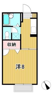 クレールハウスIIの間取り画像