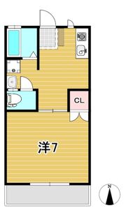 リバプールカルテットBの間取り画像