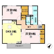 リビングタウン東海Eの間取り画像