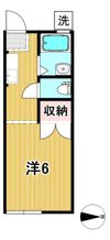 コーポいづみの間取り画像