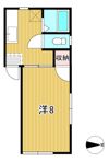 コーポクボタの間取り画像