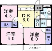 ロマニー華の間取り画像