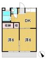 コーポ扇田の間取り画像