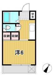 久下谷ハイツの間取り画像