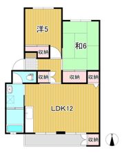 多賀ハイツAの間取り画像