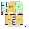 サニースクエア Aの間取り画像
