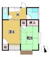 大窪眞利子住宅の間取り画像