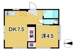 サフィニア会瀬の間取り画像