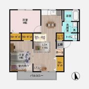 サンセールハイツAの間取り画像