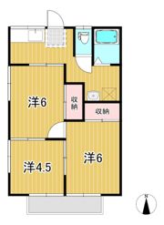 平成ハイツの間取り画像