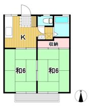 広洋ハイツの間取り画像