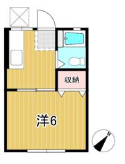 戸崎スチューデンツハウスAの間取り画像