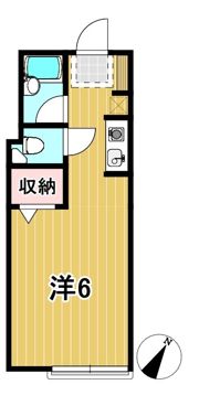 戸崎スチューデンツハウスCの間取り画像