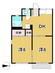 日向ハイツの間取り画像