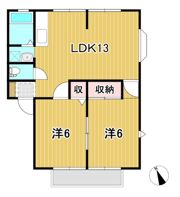 サンビレッジ本宮Gの間取り画像