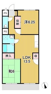 水木住宅の間取り画像