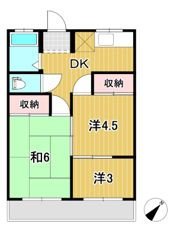 池の川マンションの間取り画像