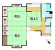河原子町4丁目西名住宅の間取り画像