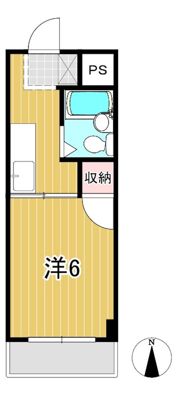 油縄子第2ハイツの間取り画像