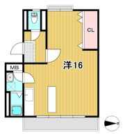 海野ビルの間取り画像